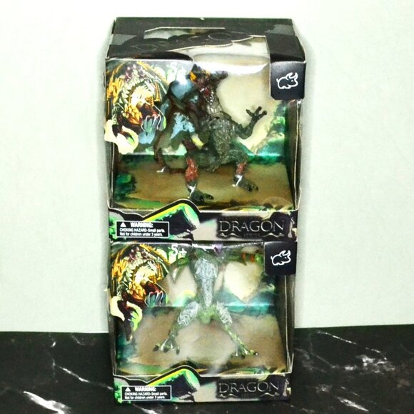 Bullsitoy Beasts Of War Dragon Series New In Box Never Opened Set Of 2 - Picture 1 of 9
